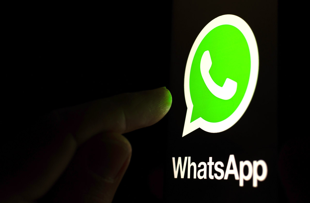 whatsapp logo dark