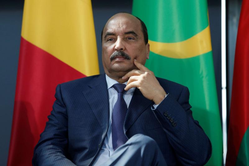 Mohamed Ould Abdel Aziz president de la Mauritanie entre 2008 et 2019