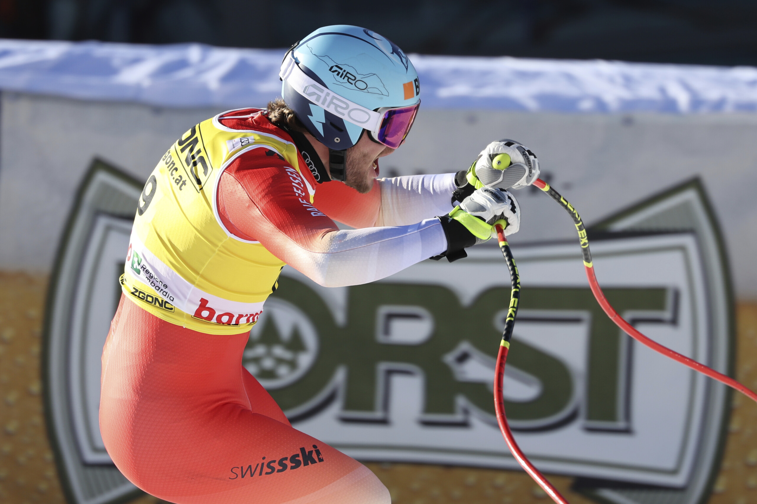 ski coupe du monde monney remporte la descente de bormio casse quatrieme scaled