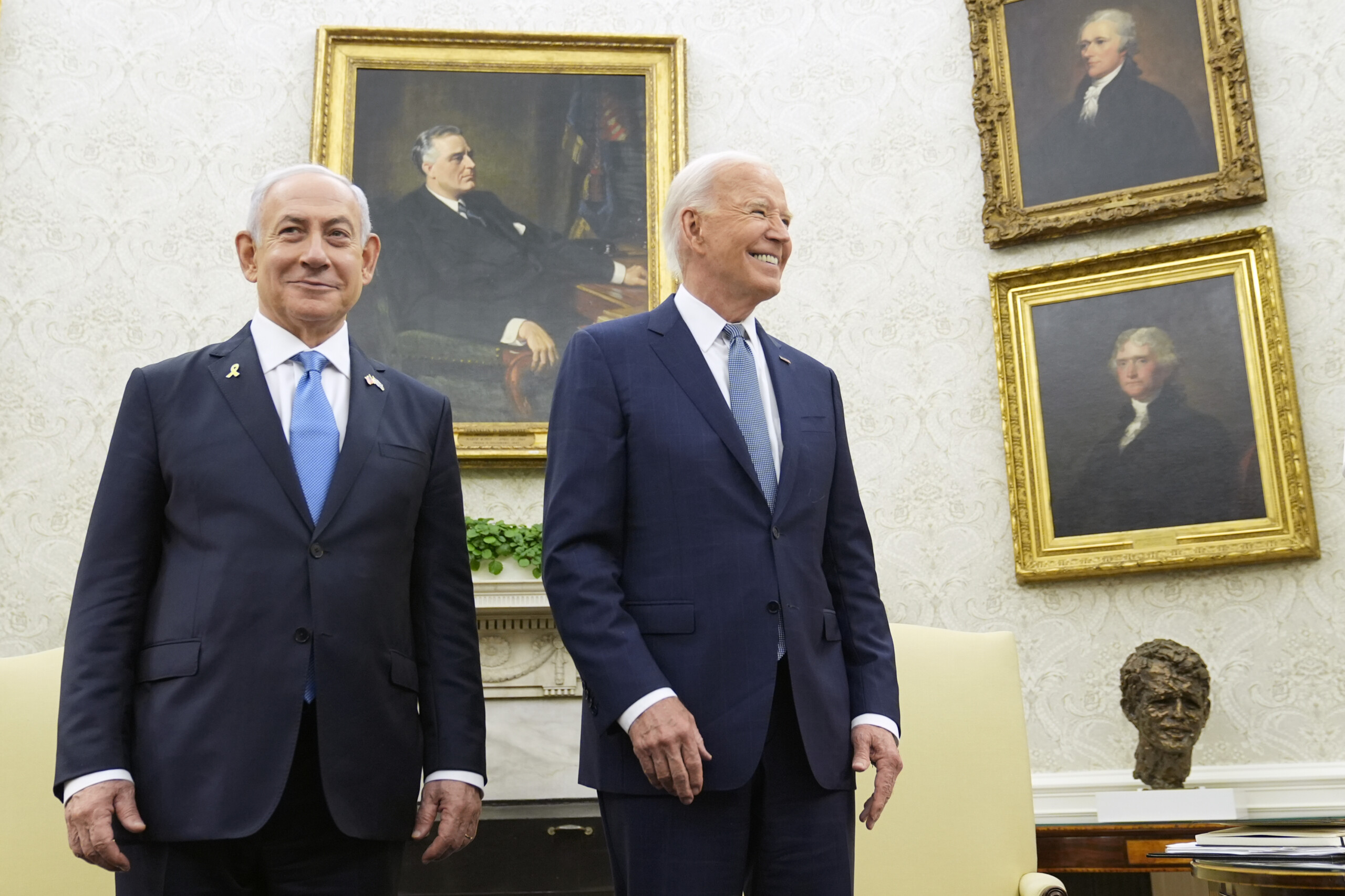 appel telephonique biden netanyahu joie de la liberation des otages scaled