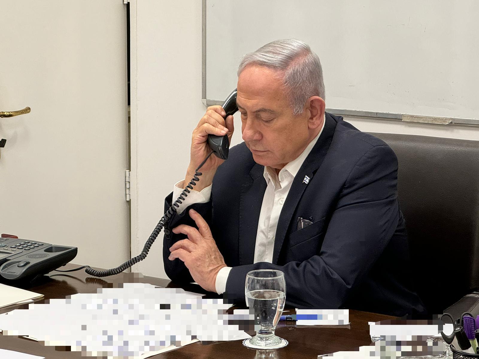 israel netanyahu parle avec les parents de liri albag cest un grand jour