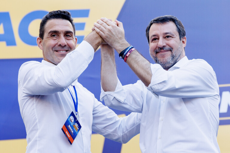 salvini remet la carte de membre de la ligue a vannacci je suis fier