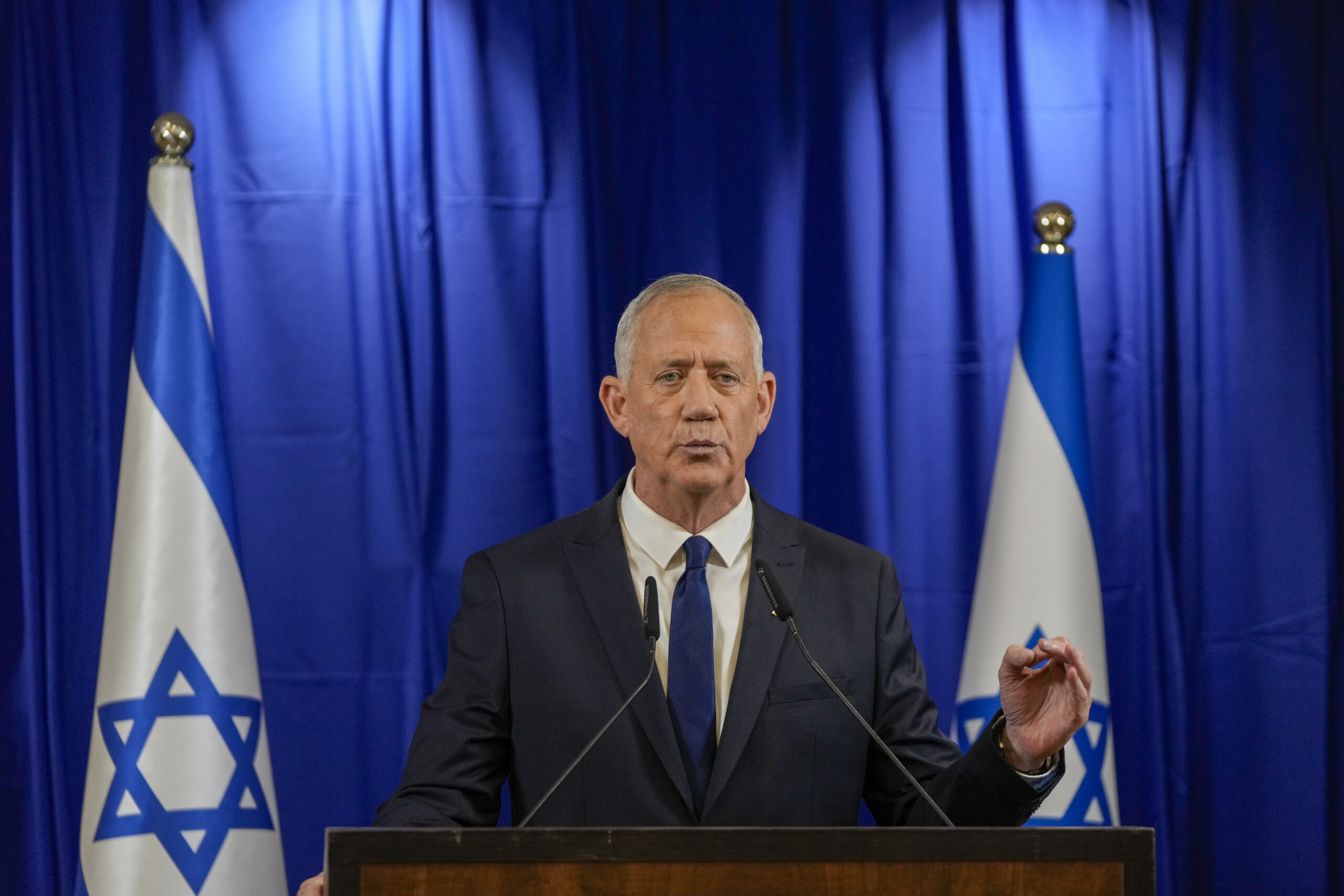 gantz israel doit et peut eliminer les capacites nucleaires de teheran scaled