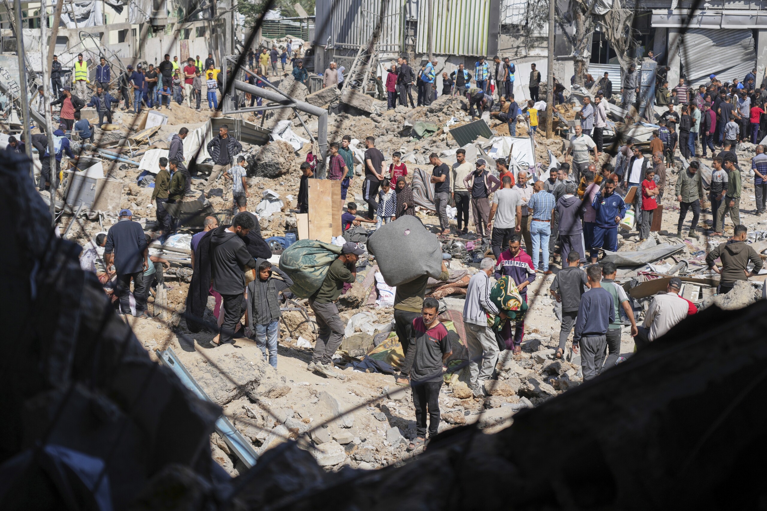 gaza des attaques israeliennes tuent au moins 59 personnes scaled