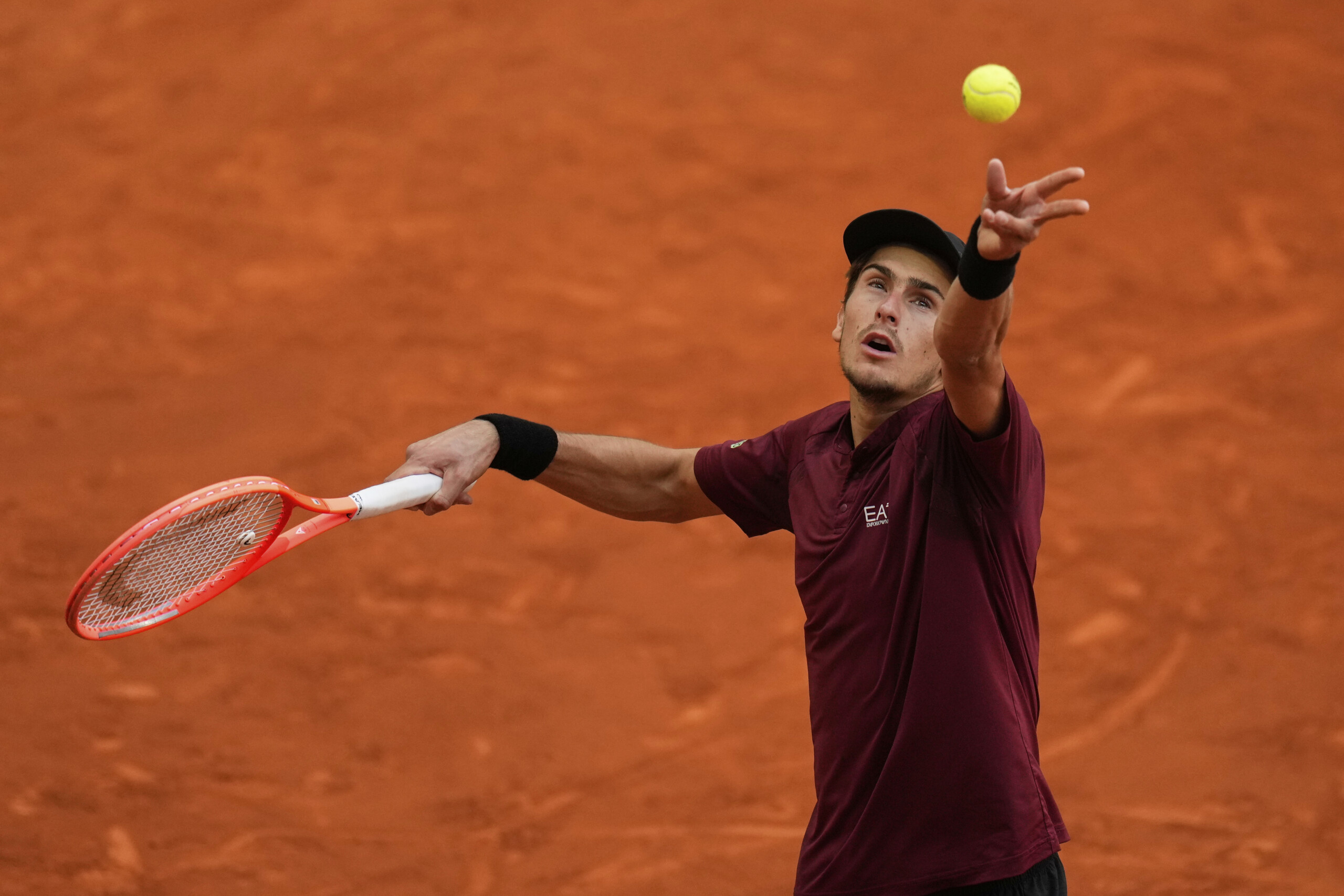 internazionali ditalia arnaldi elimine au premier tour bautista agut simpose en deux sets scaled