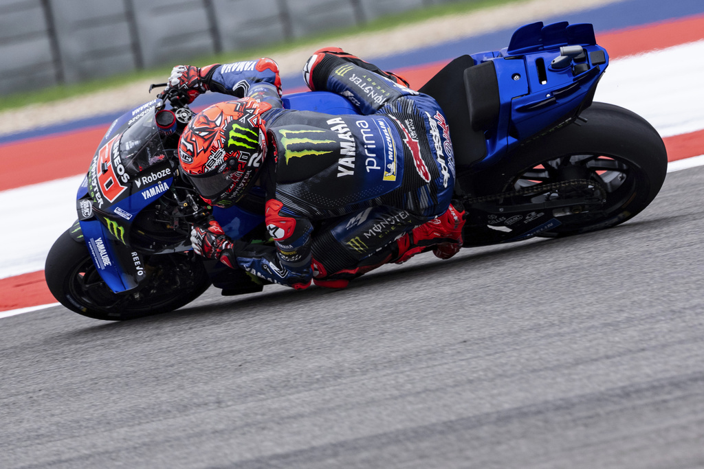 motogp quartararo en pole position en grande bretagne bagnaia 3e et marc marquez 4e