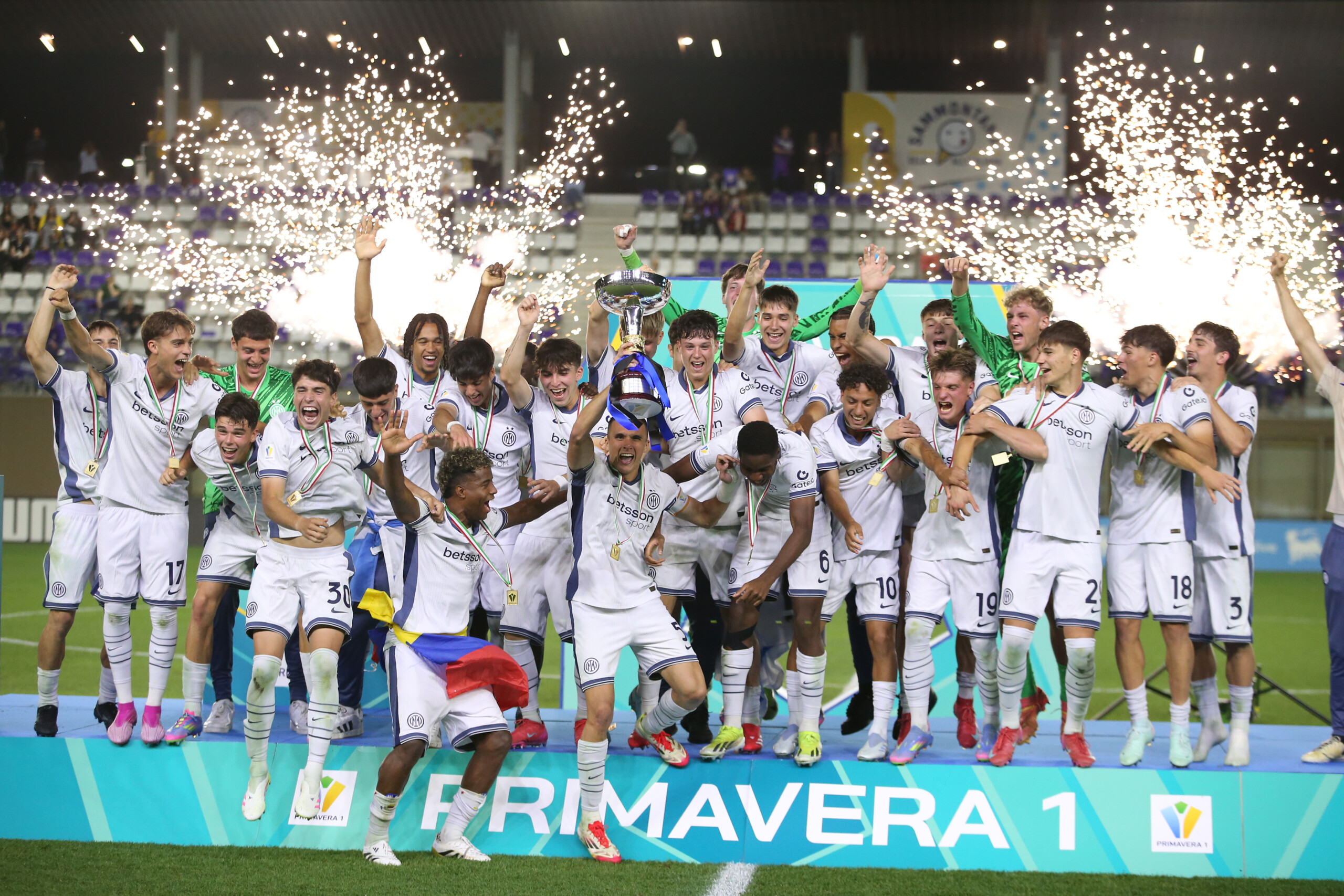 football primavera linter bat la fiorentina 3 0 et remporte le scudetto scaled
