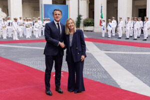 italie france macron merci presidente meloni excellente reunion