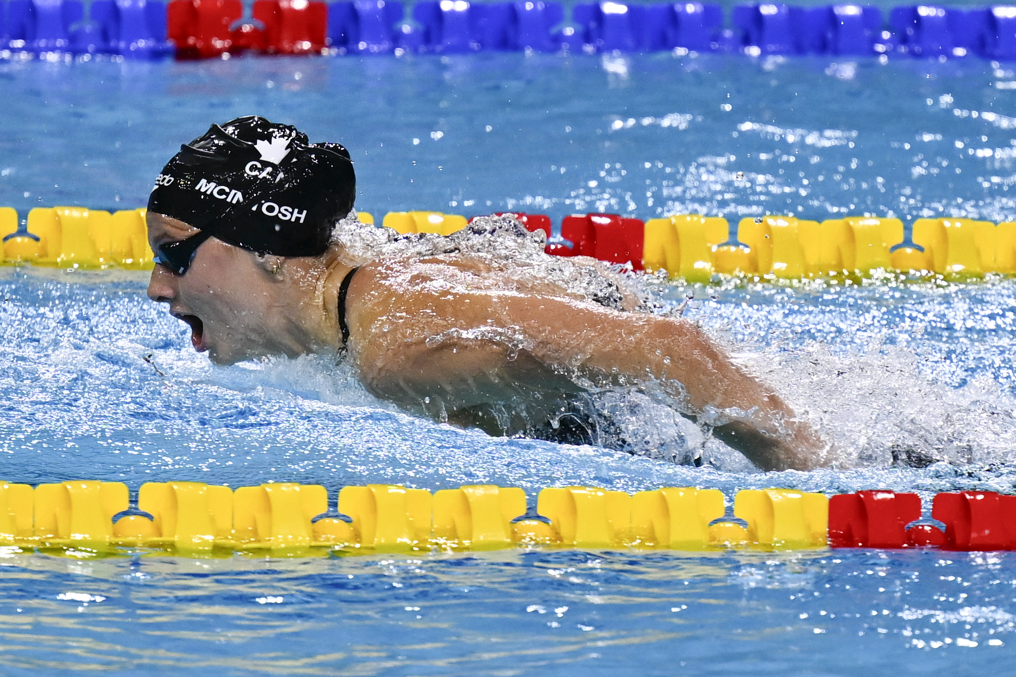natation nouveau record de summer mcintosh au 400 m quatre nages