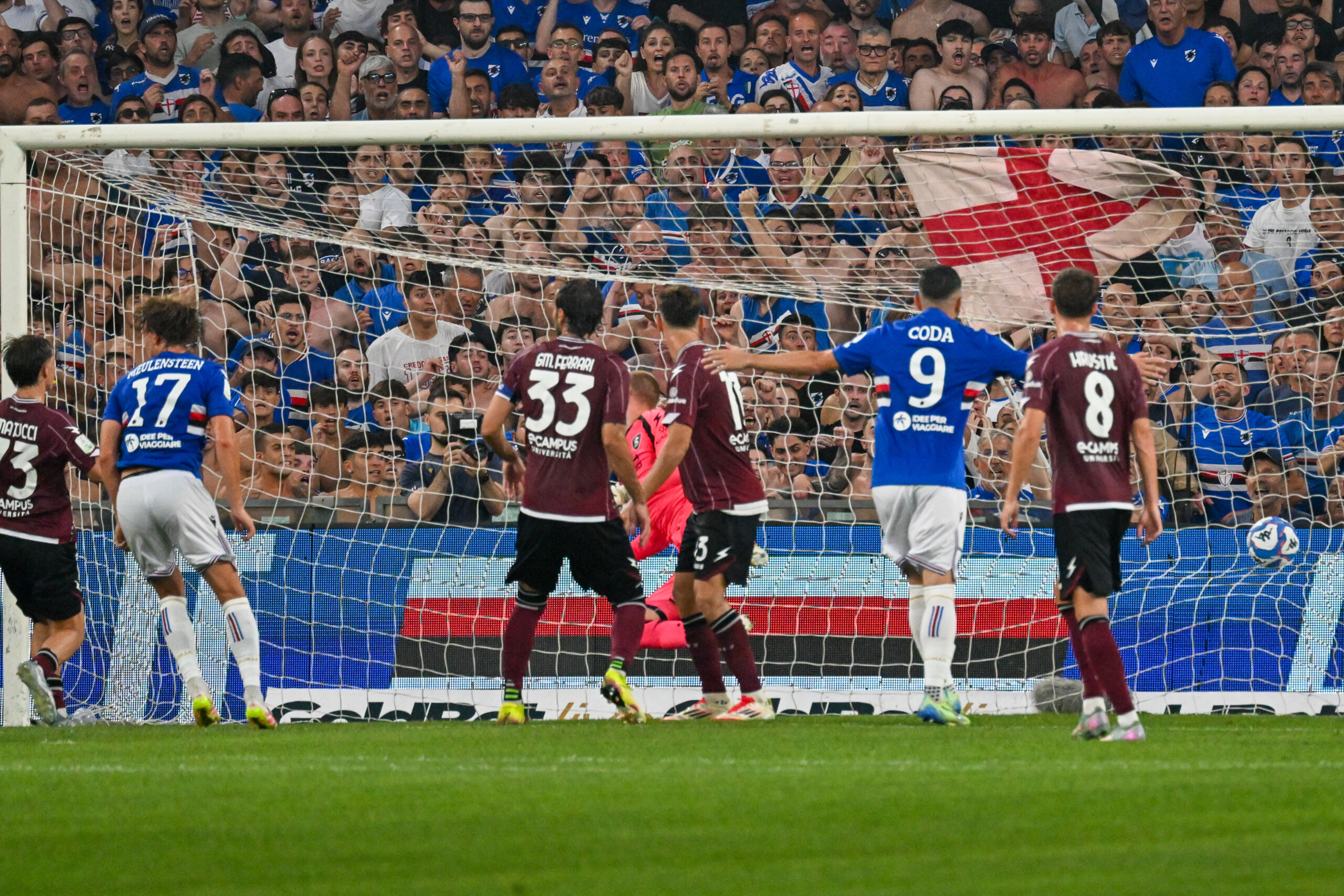 football serie b le match retour des barrages salernitana sampdoria reporte a dimanche soir scaled