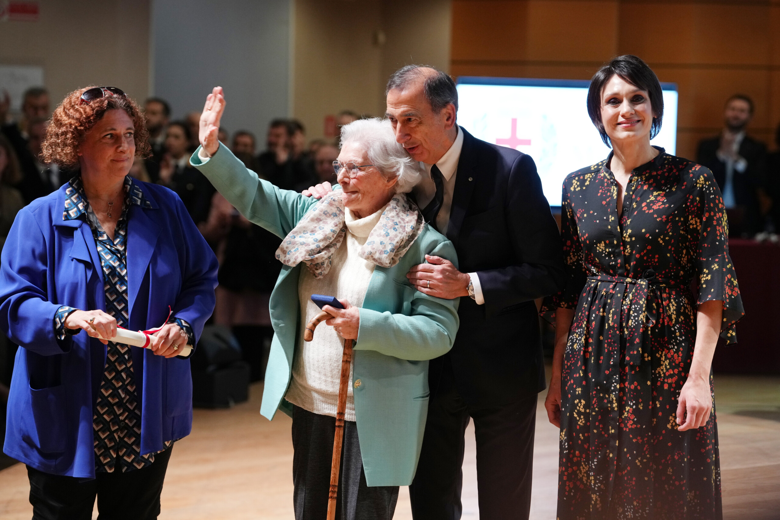 milan la partisane sandra gilardelli fete ses 100 ans scaled