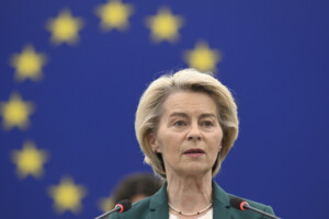 droits de douane von der leyen bon echange avec trump mais prets a tous les scenarios