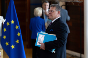 duties sefcovic jespere un resultat satisfaisant potentiellement meme dans les prochains jours