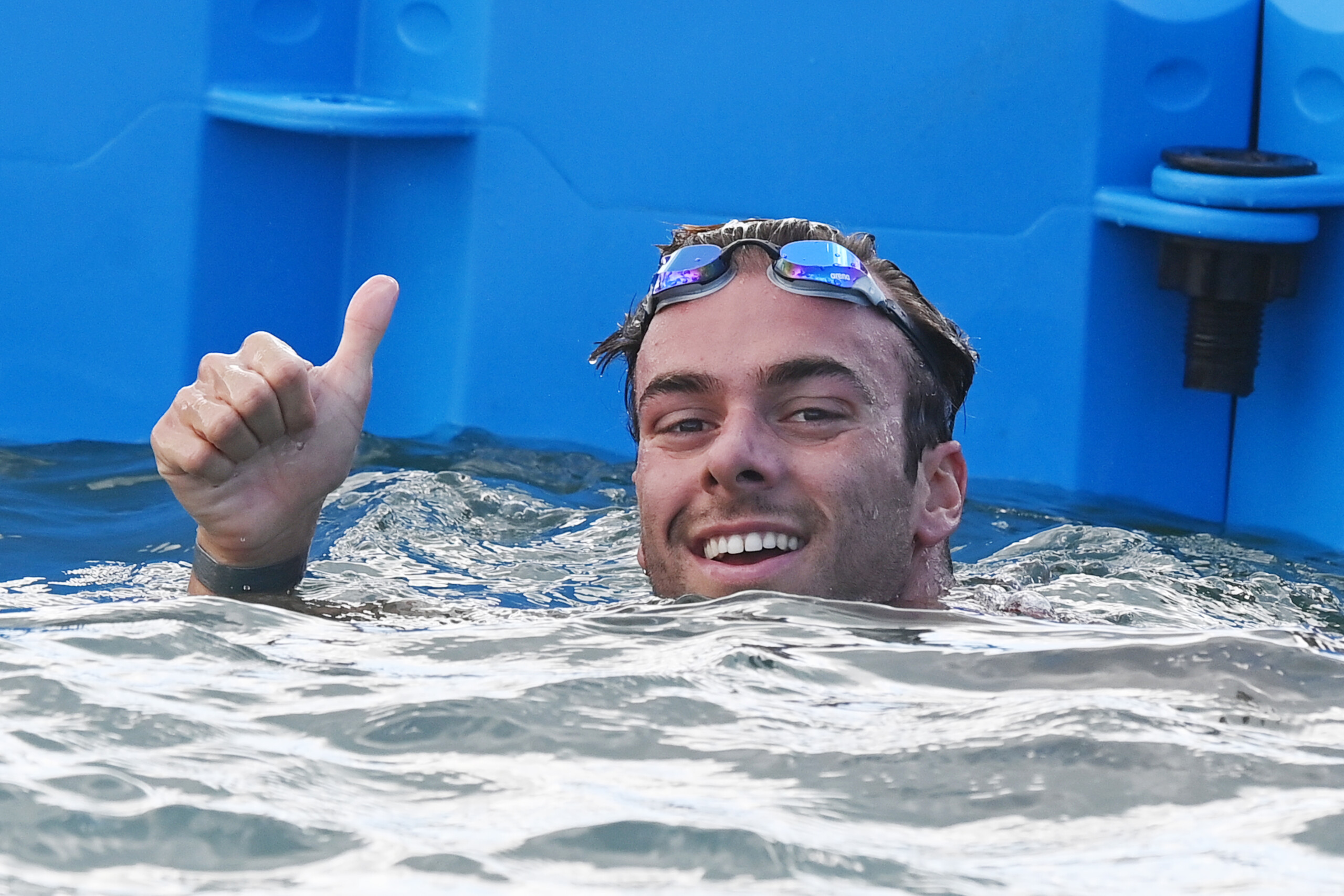 championnats du monde de natation paltrinieri remporte largent au 10 km scaled