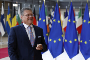 droits de douane sefcovic de retour de washington un effort commun est necessaire