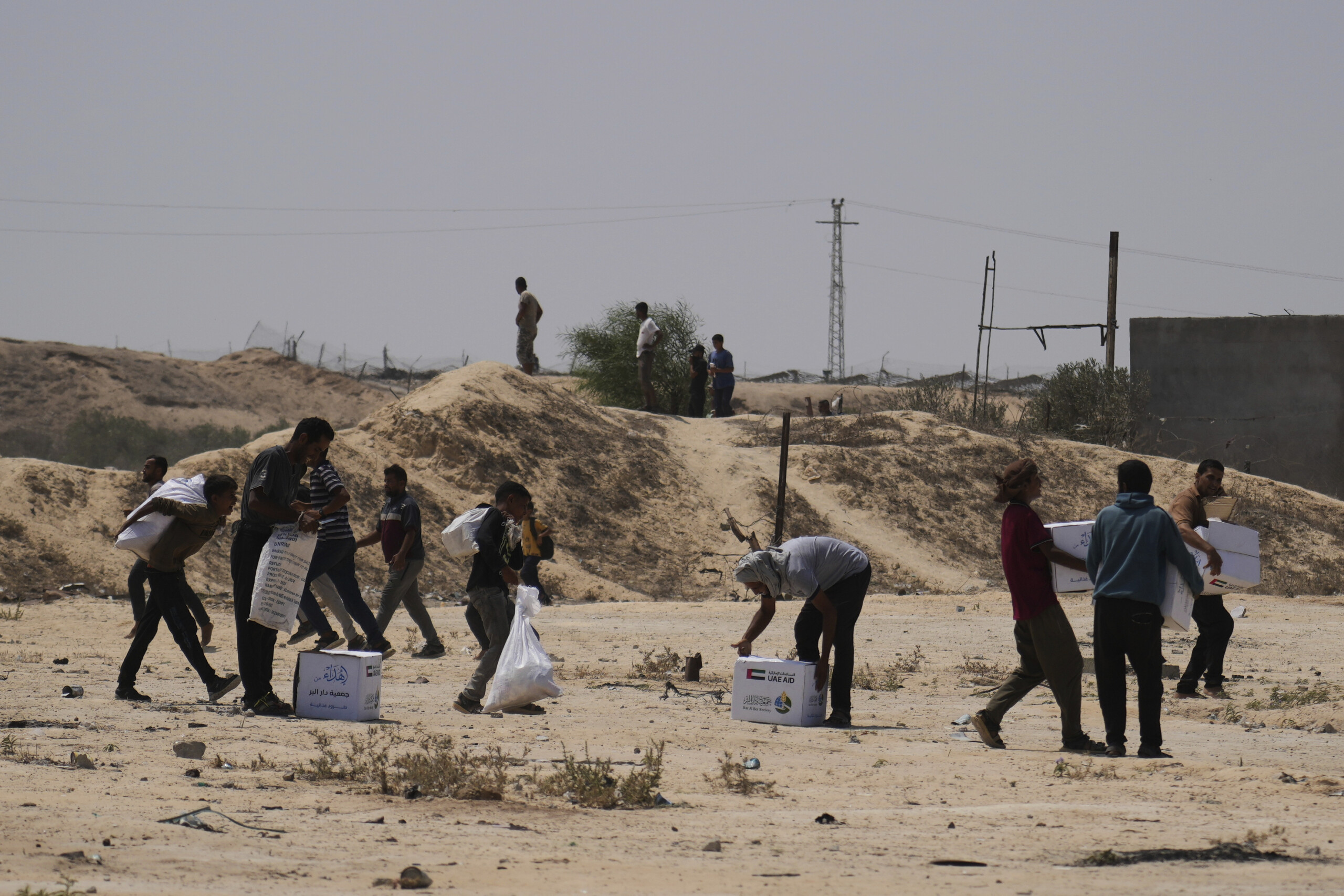 gaza defense dimanche 10 aout deuxieme largage aerien daide humanitaire scaled