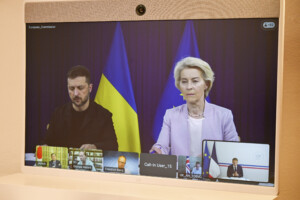 ukraine ue lors dune reunion les pays participants ont reaffirme leur unite dans leur soutien a kiev