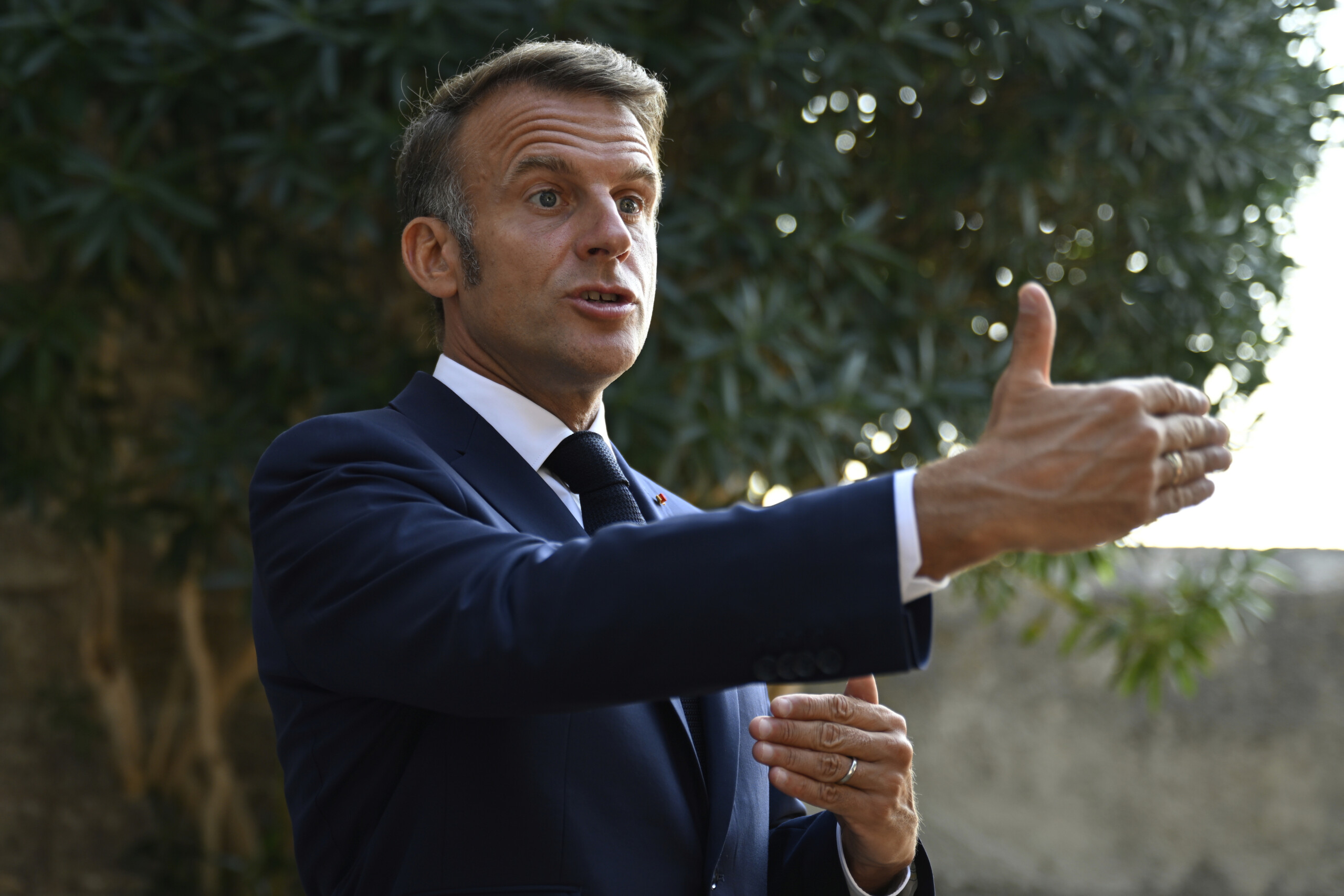 moyen orient macron loffensive israelienne a gaza mene a une guerre permanente scaled