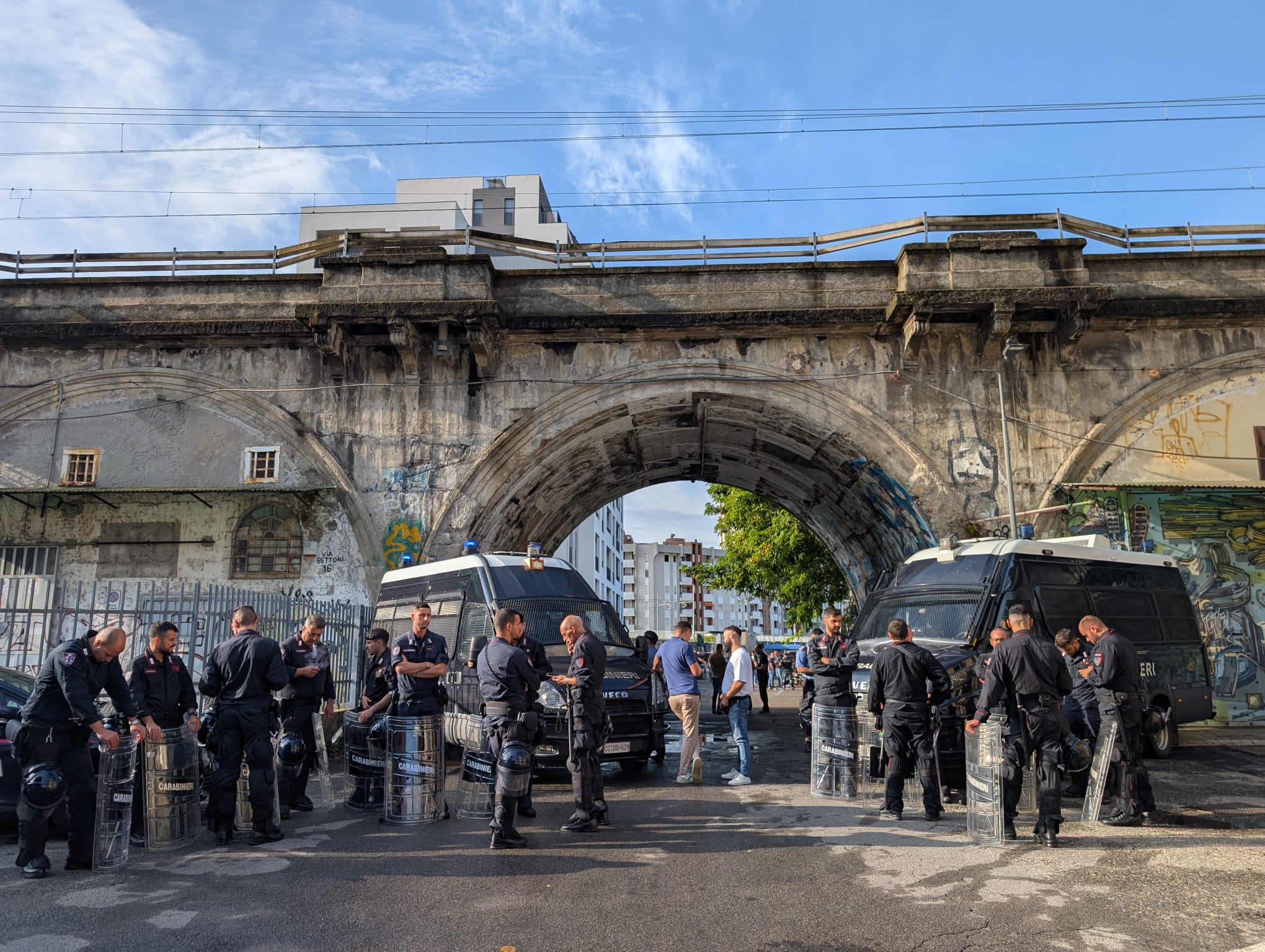 milan expulsion du centre social leoncavallo