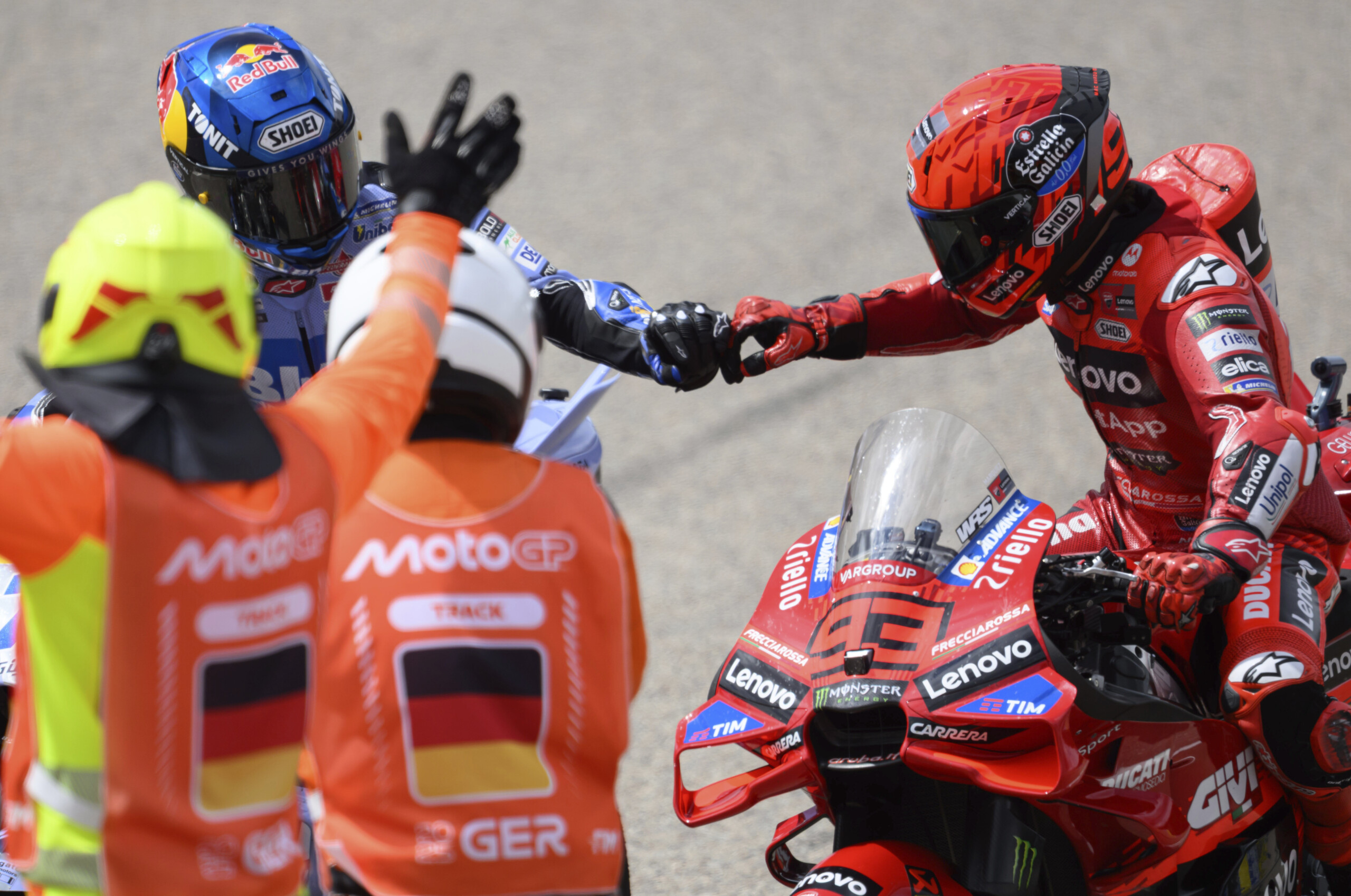 motogp grand prix de hongrie marquez domine le sprint devant di giannantonio et morbidelli scaled