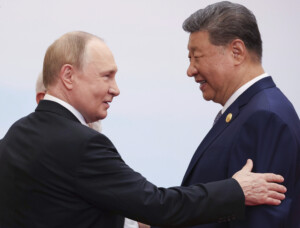 debut des discussions bilaterales entre xi jinping et poutine a pekin