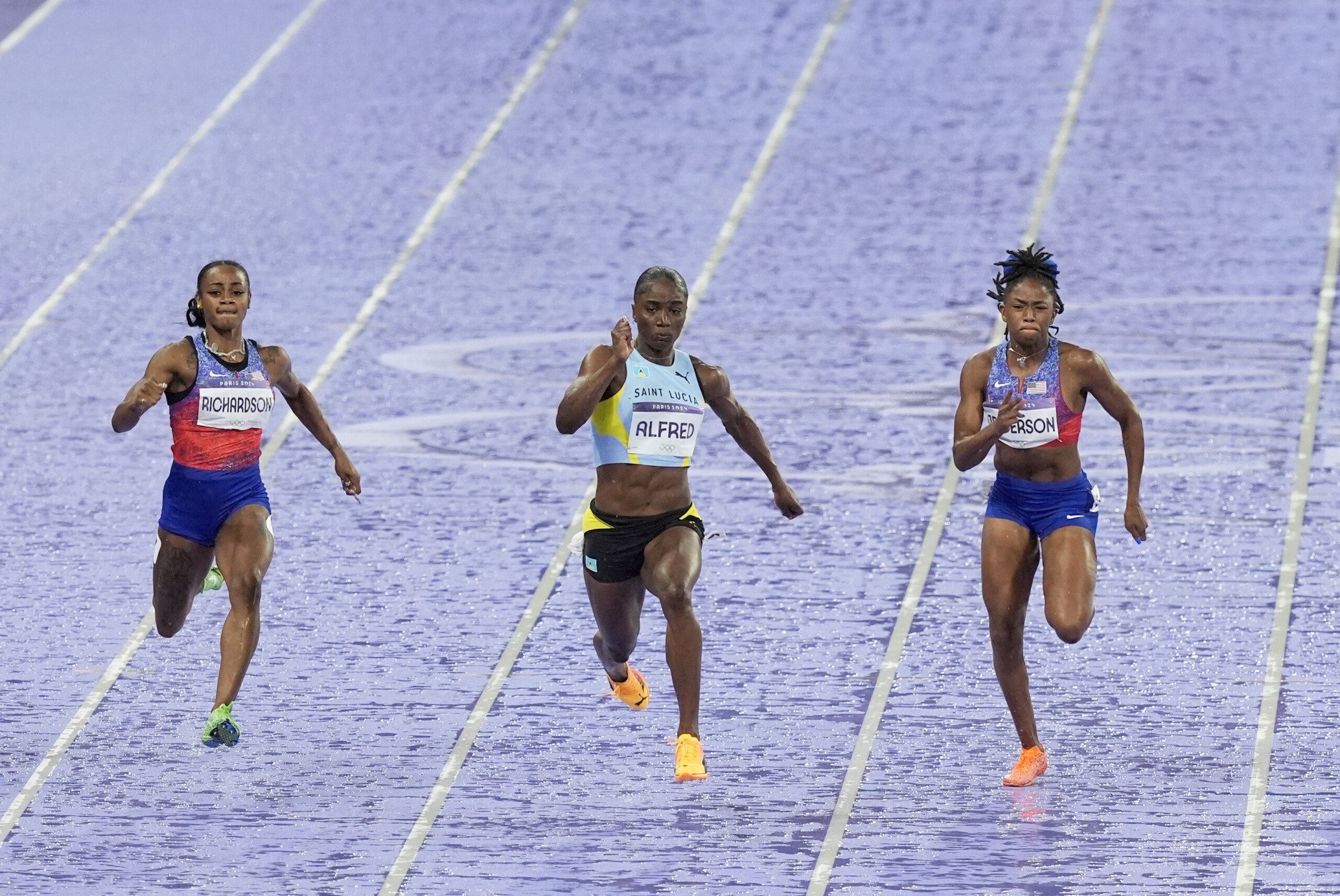 athletisme championnats du monde lamericain jefferson wooden remporte lor sur 200 metres scaled
