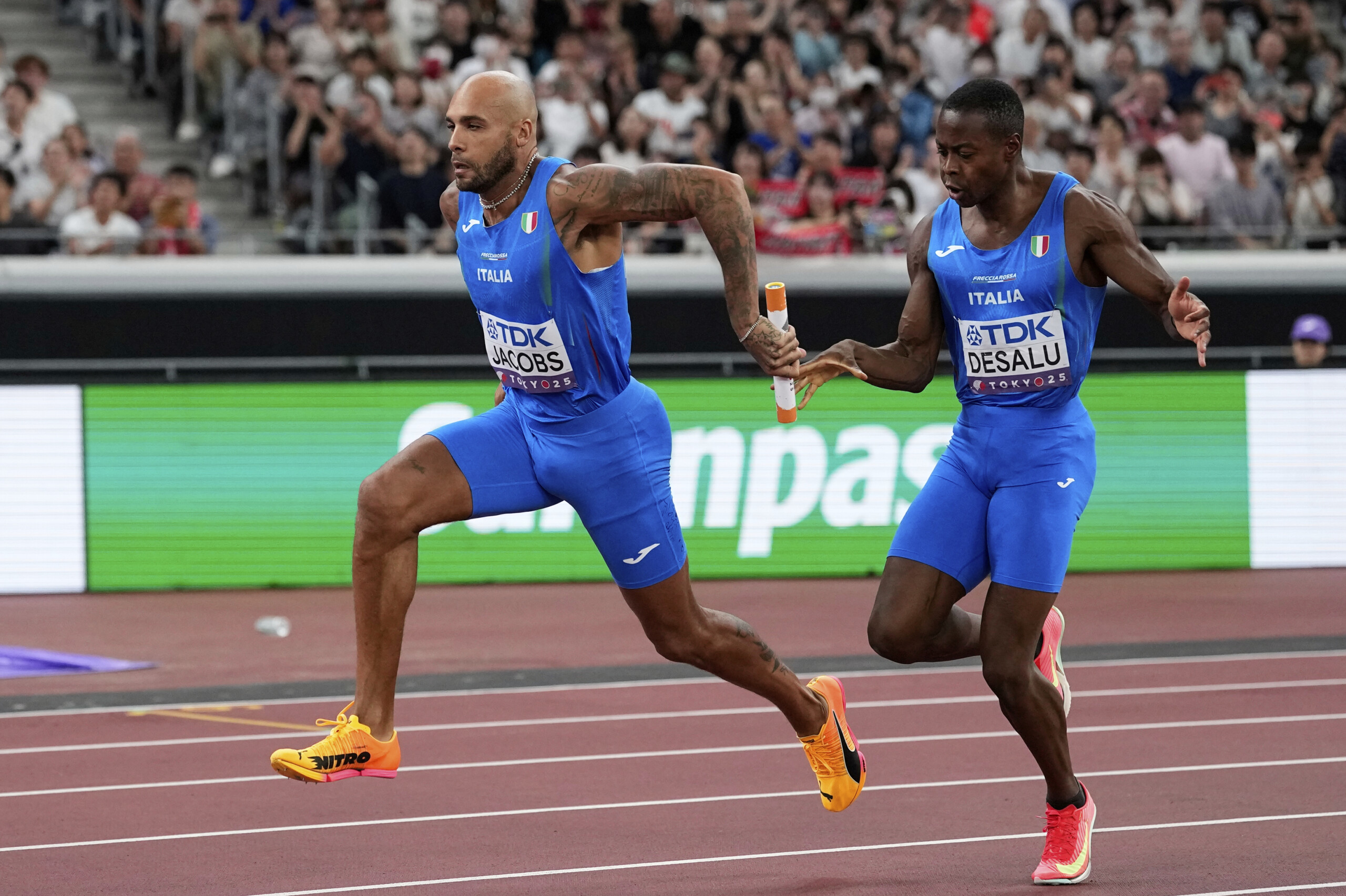 athletisme championnats du monde appel rejete pour litalie le relais 4 x 100 m masculin exclu de la finale scaled