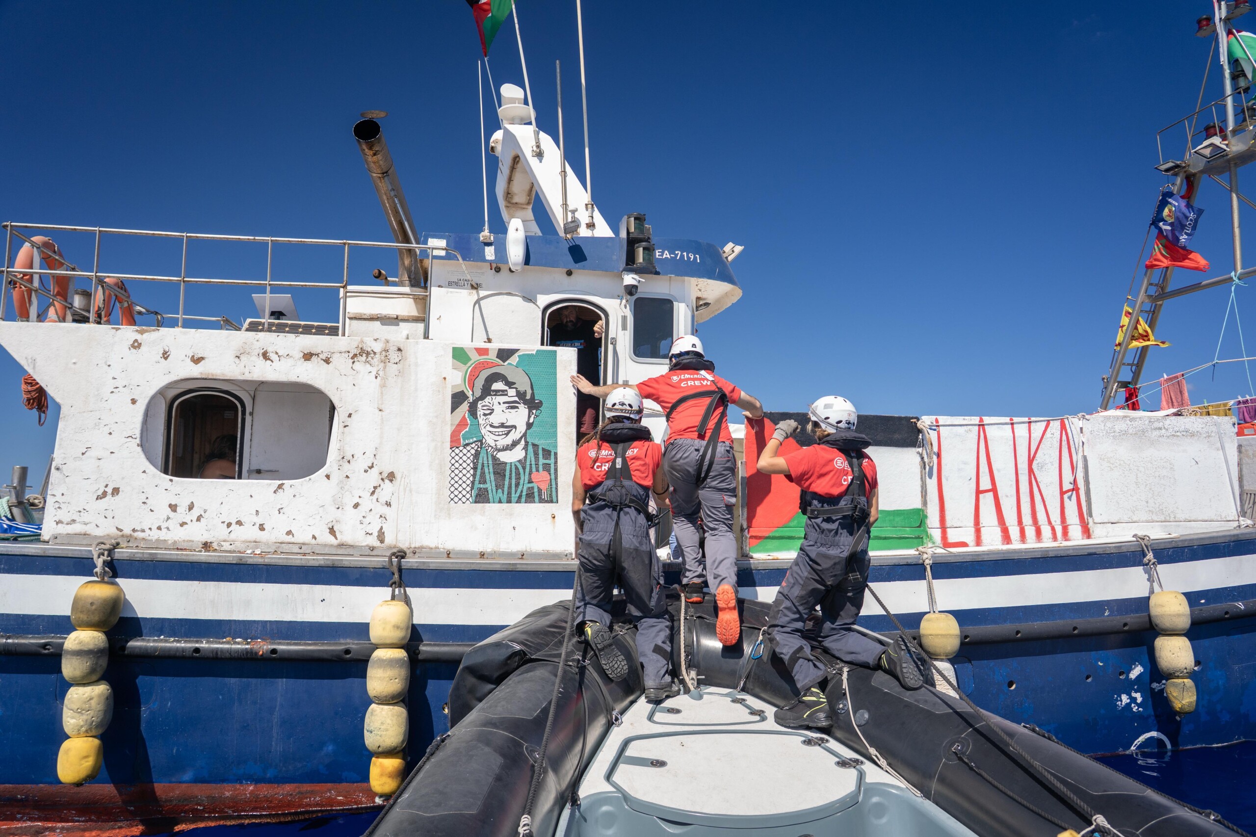 flottille delegation italienne malgre les sabotages la mission continue scaled