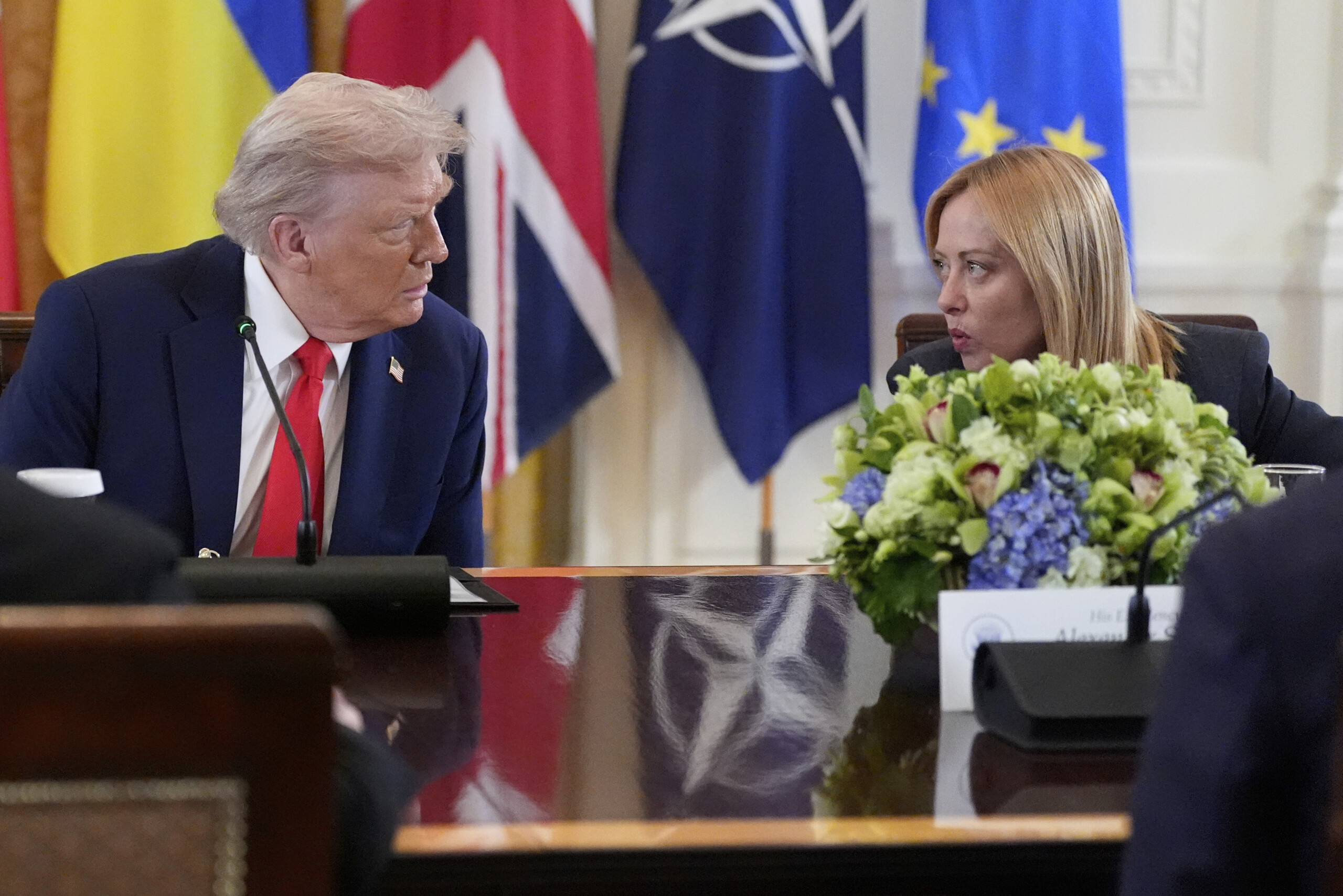 gaza meloni sentretient avec trump laccent est mis sur la situation durgence dans la bande de gaza scaled