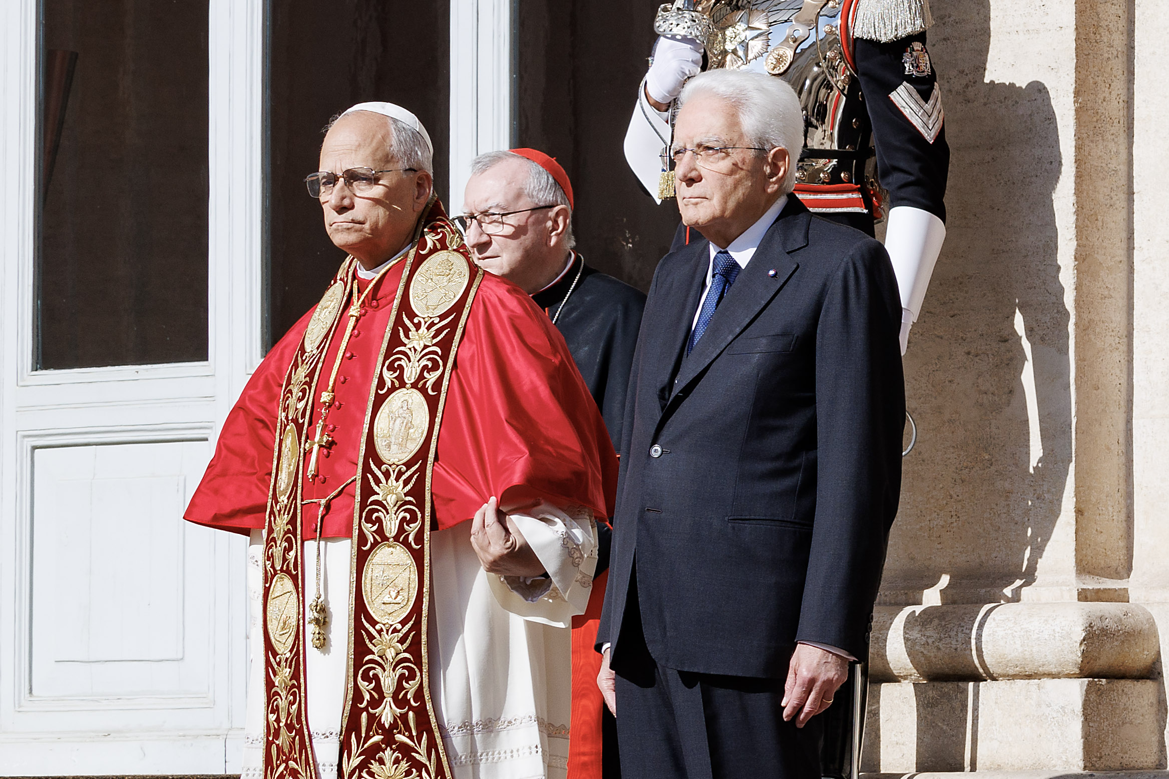 mattarella recoit le pape paix et dialogue des valeurs partagees au fondement de la constitution