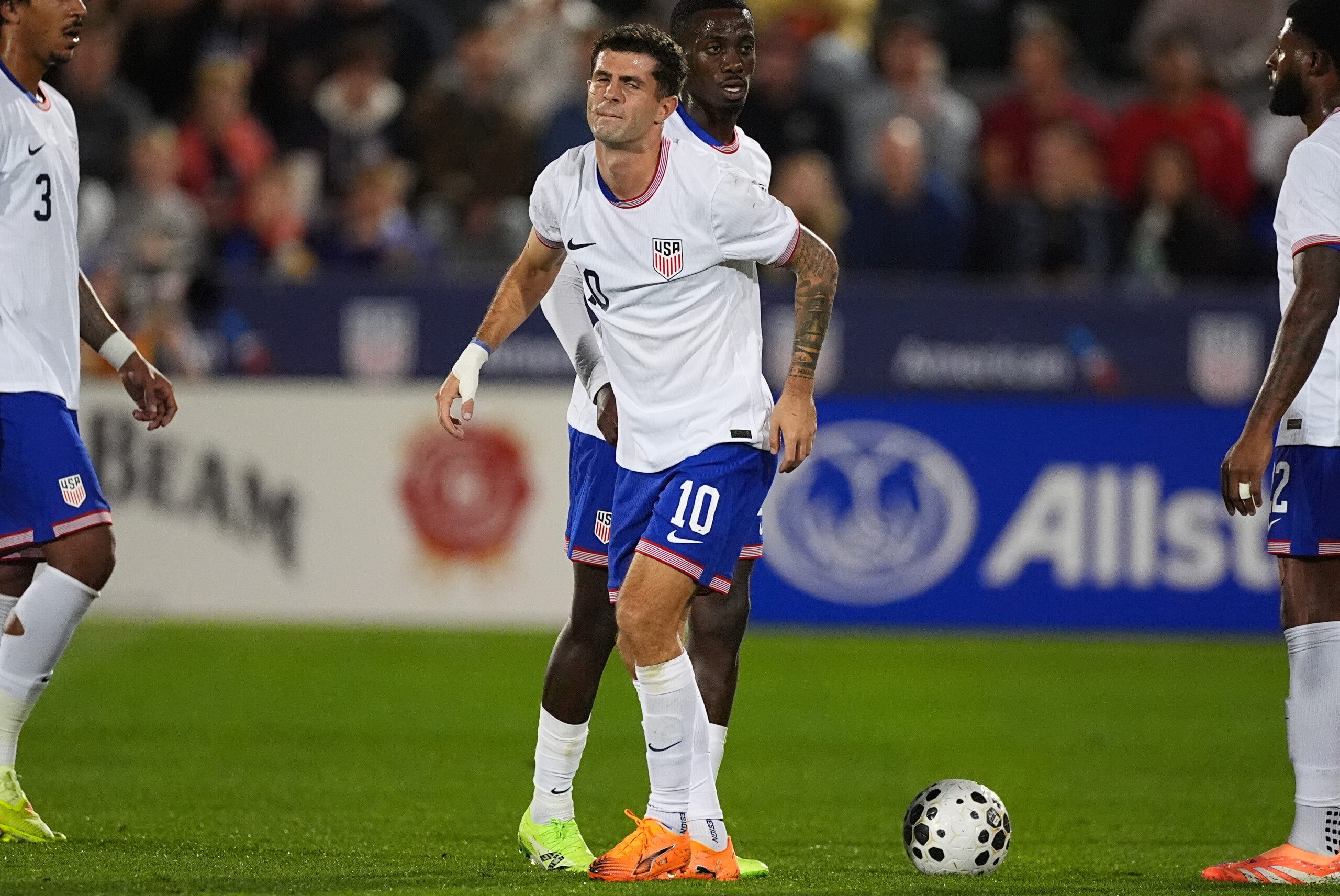 football milan pulisic souffre dune lesion legere au biceps femoral droit scaled