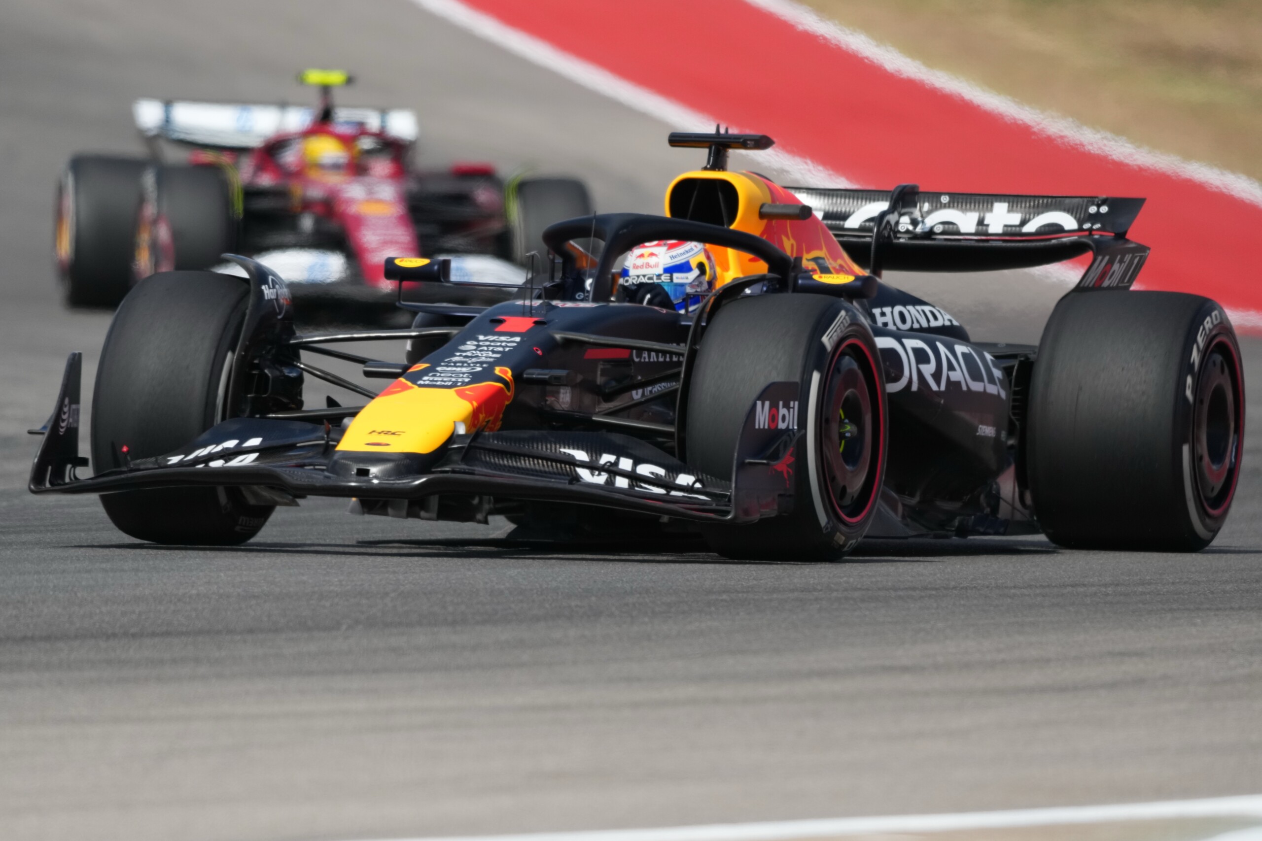 f1 verstappen decroche la pole position du sprint au grand prix des etats unis ferrari loin derriere scaled