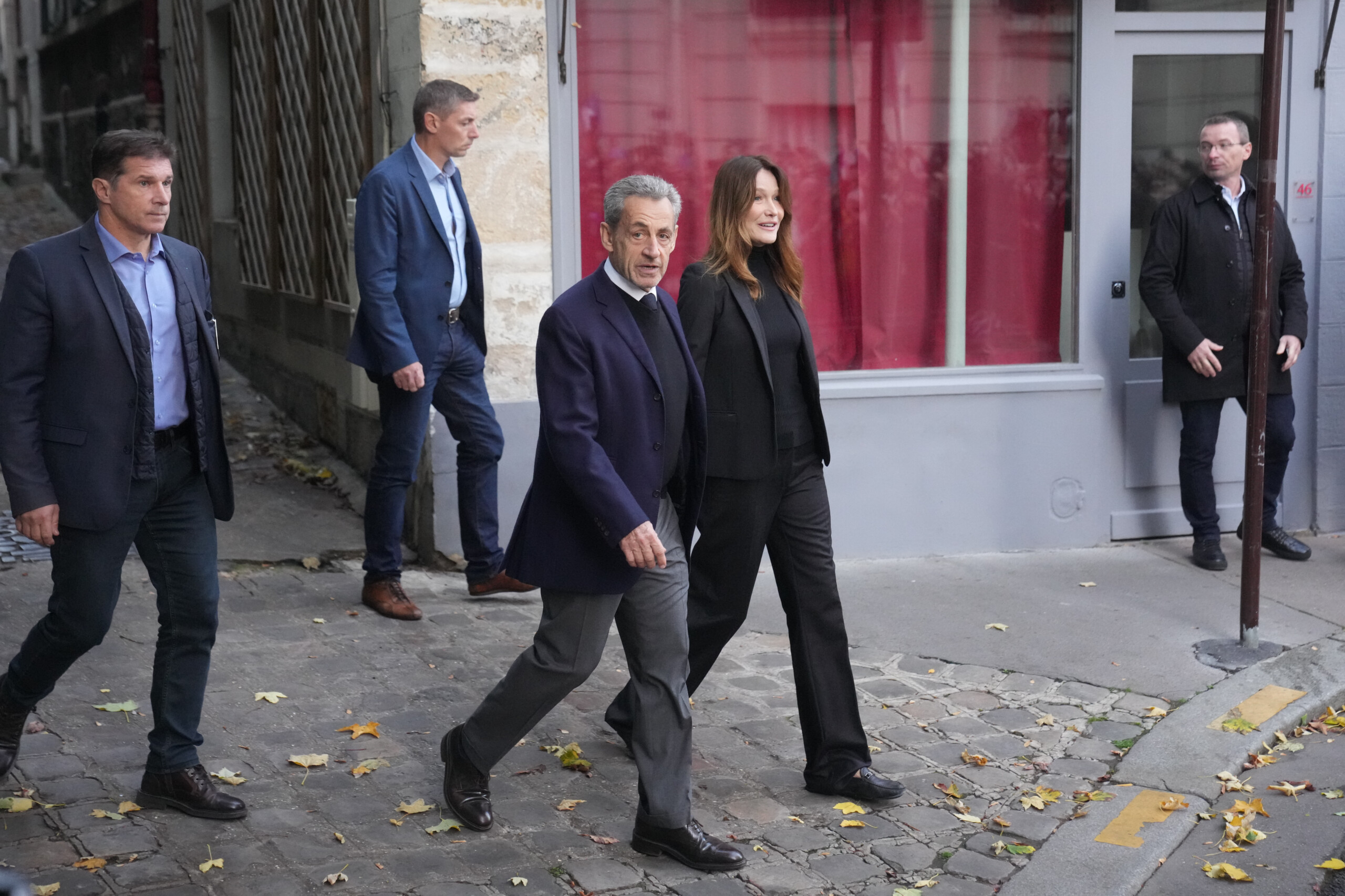 france sarkozy arrive a la prison de la sante a paris scaled