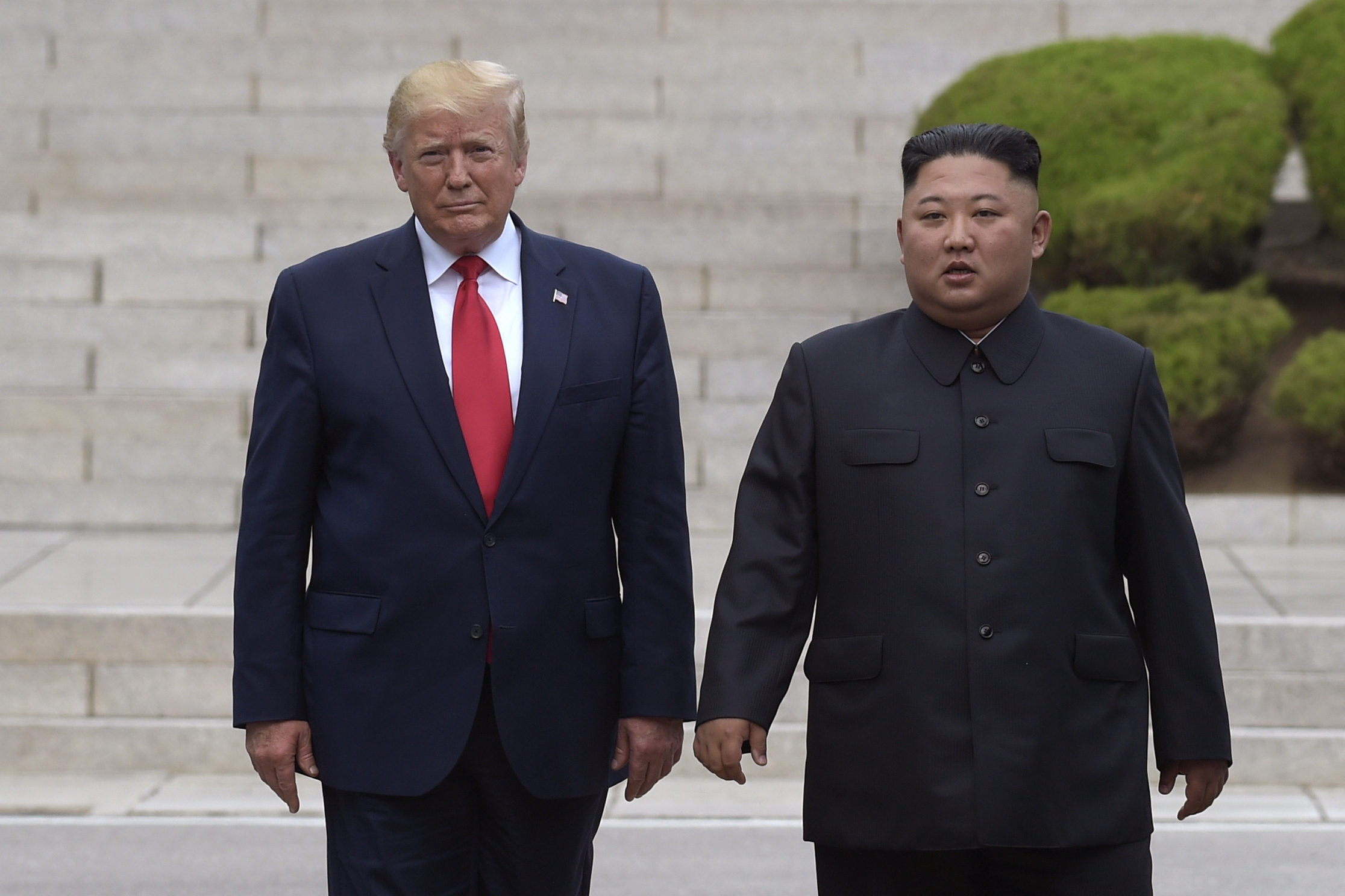etats unis coree du nord trump je nai pas eu le temps de voir kim je reviendrai