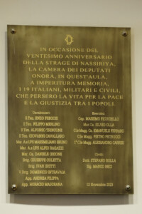 nassiriya meloni noublions pas le sacrifice des serviteurs de letat