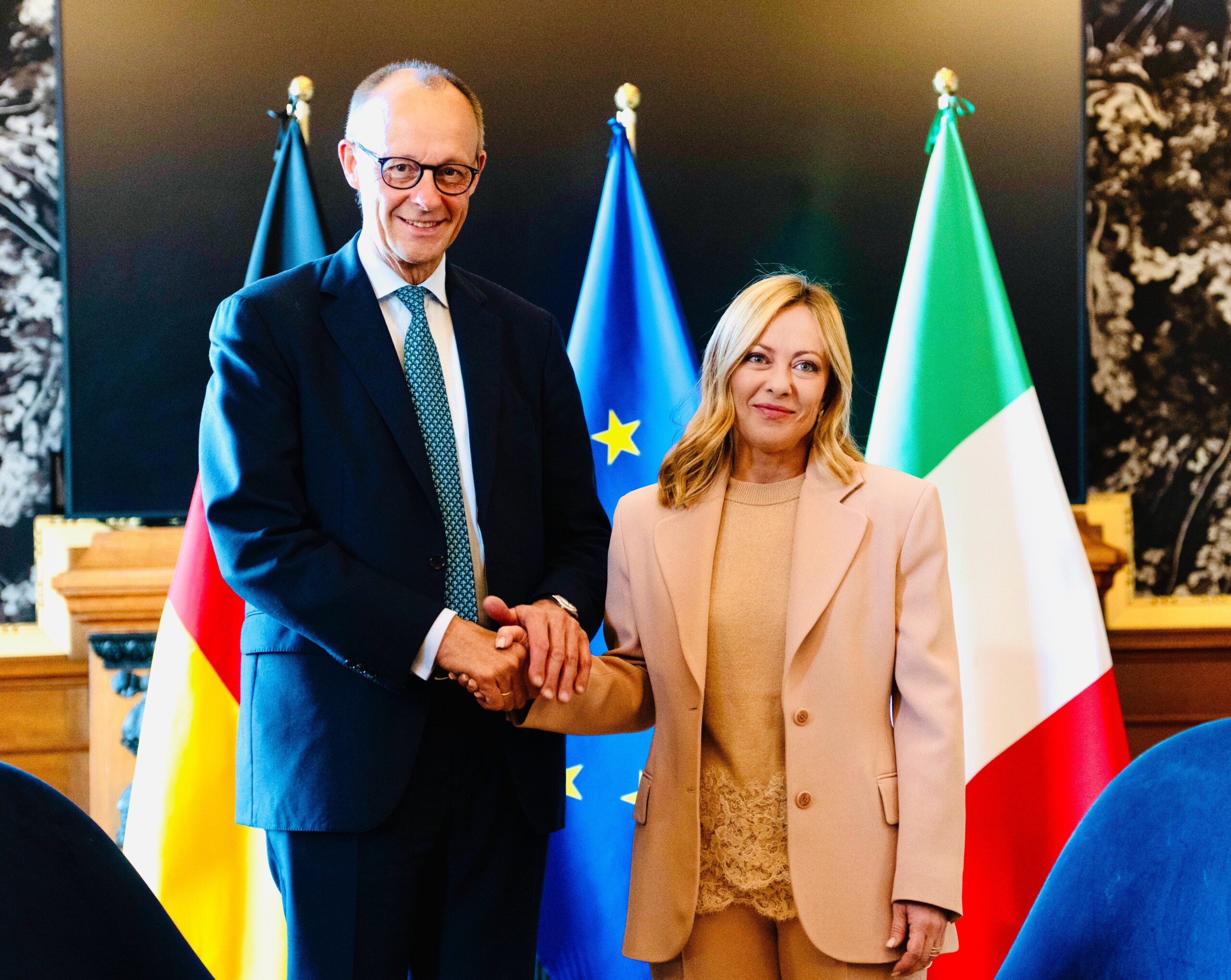 ukraine meloni echange avec merz sur le plan americain soutenir les efforts de negociation pour une paix juste scaled