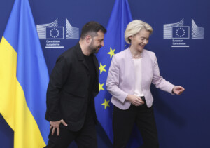 ukraine von der leyen je vais discuter du plan americain avec zelensky