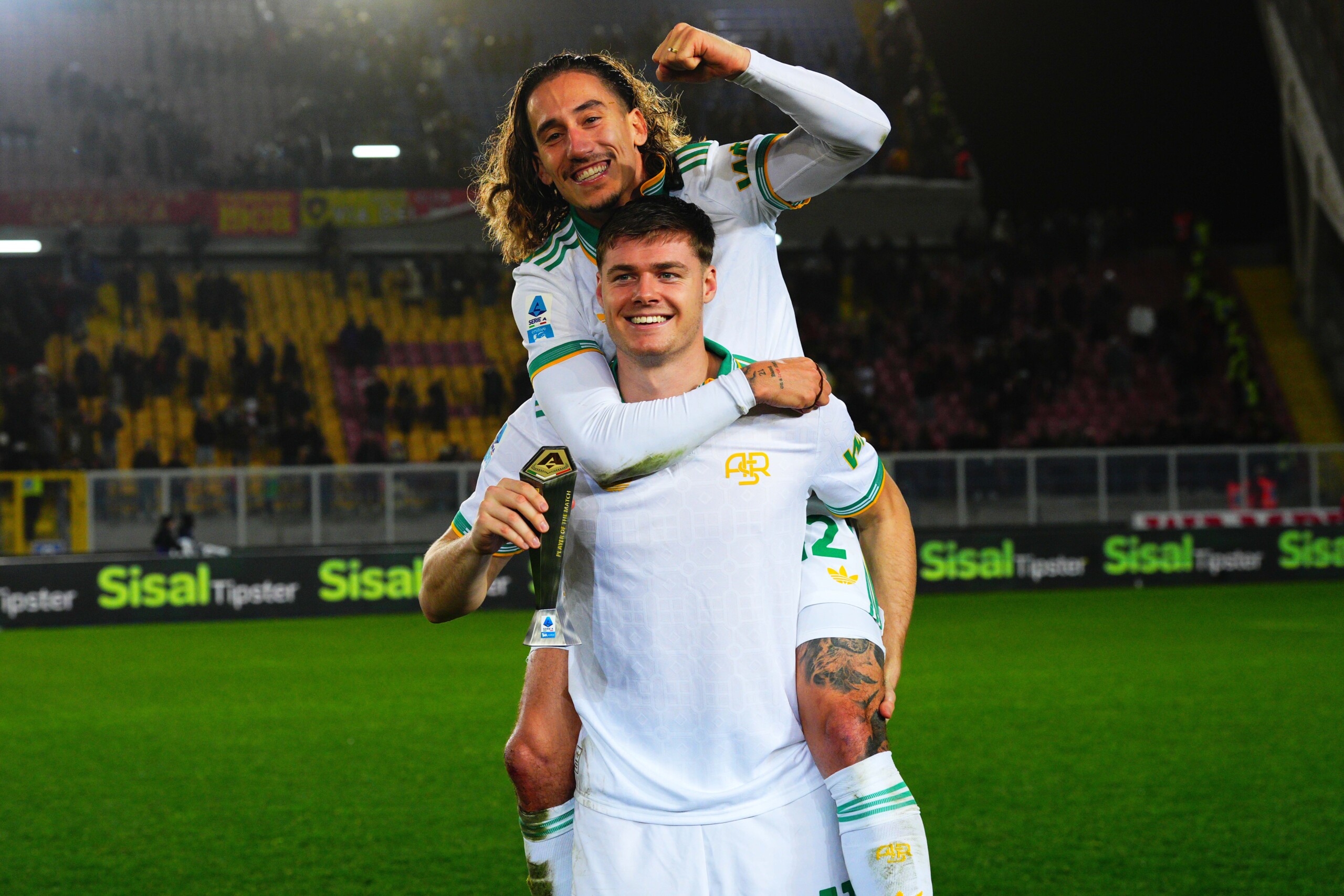 football serie a lecce roma 0 2 les giallorossi sont quatriemes a un point de naples scaled