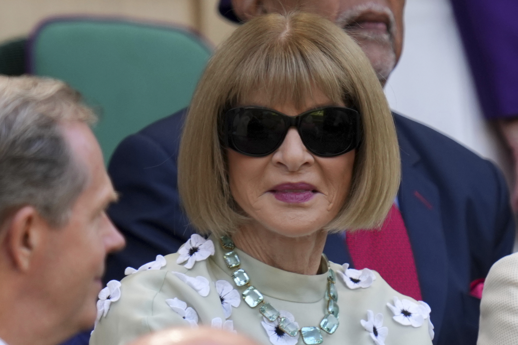 mort de valentino anna wintour aux funerailles du styliste