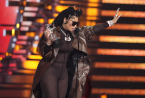 etats unis la rappeuse nicki minaj sur scene avec trump je suis sa fan numero un