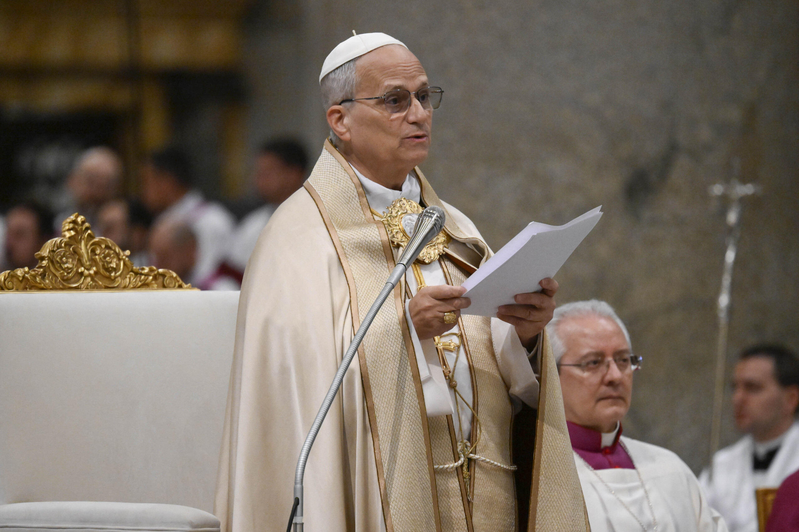 pape leon xiv plus jamais lhorreur du genocide sur aucun peuple scaled