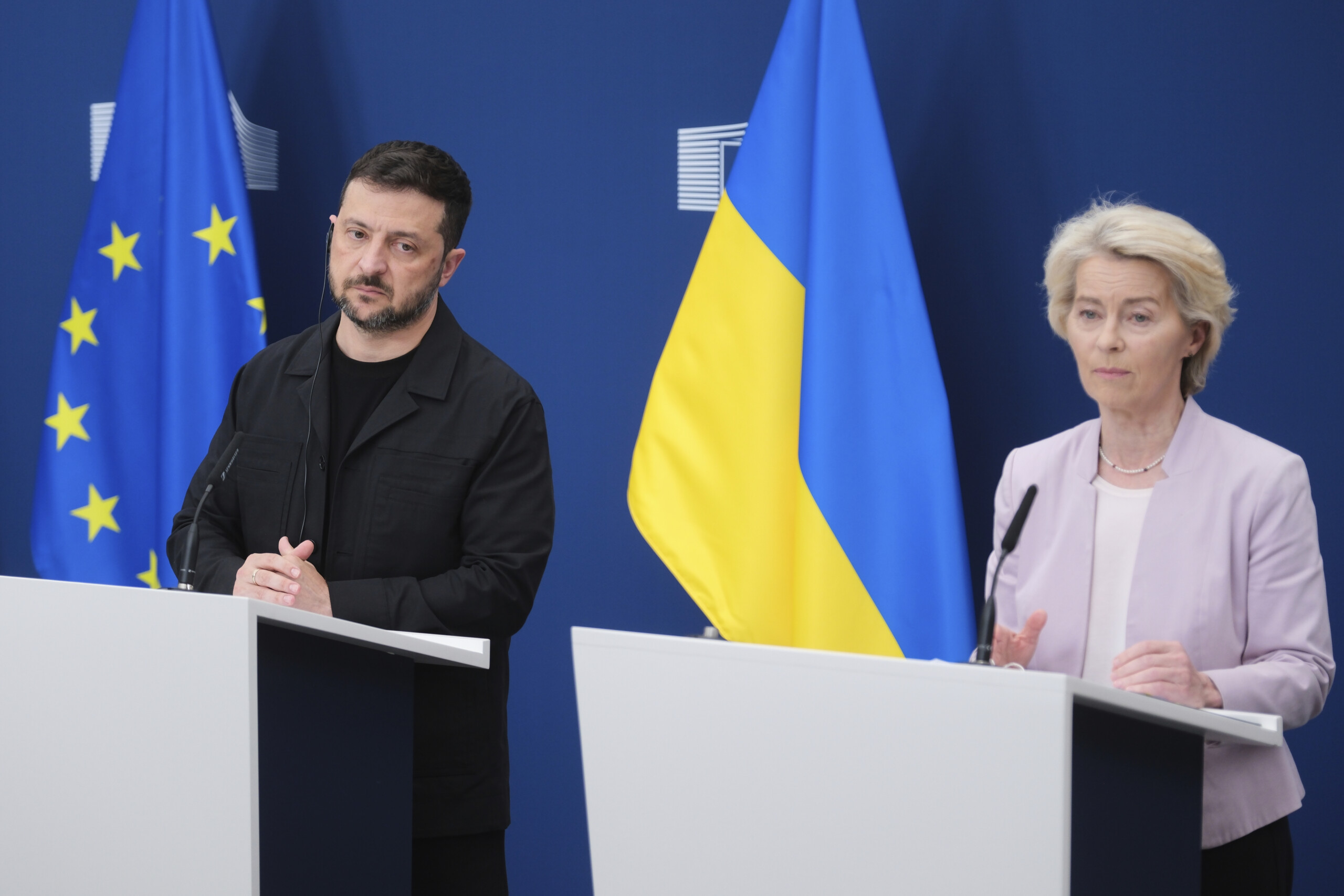ukraine von der leyen sentretient avec zelensky bientot un 20e paquet de sanctions contre moscou scaled