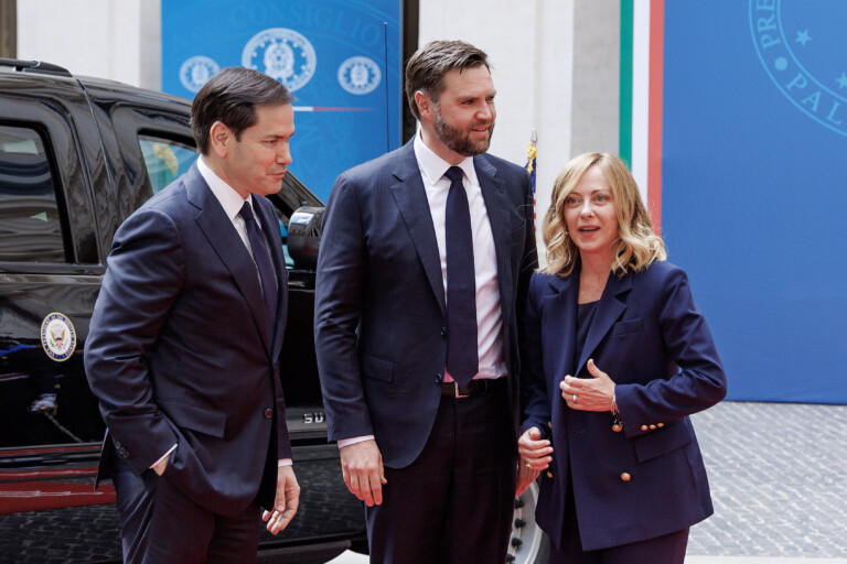 milan cortina meloni accueille vance je mise sur la cooperation et les dossiers internationaux