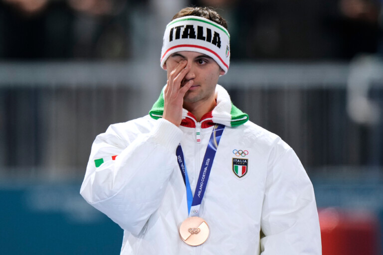 milan cortina 2026 lorello gagner une medaille a la maison cest merveilleux je la dedie a mon pere