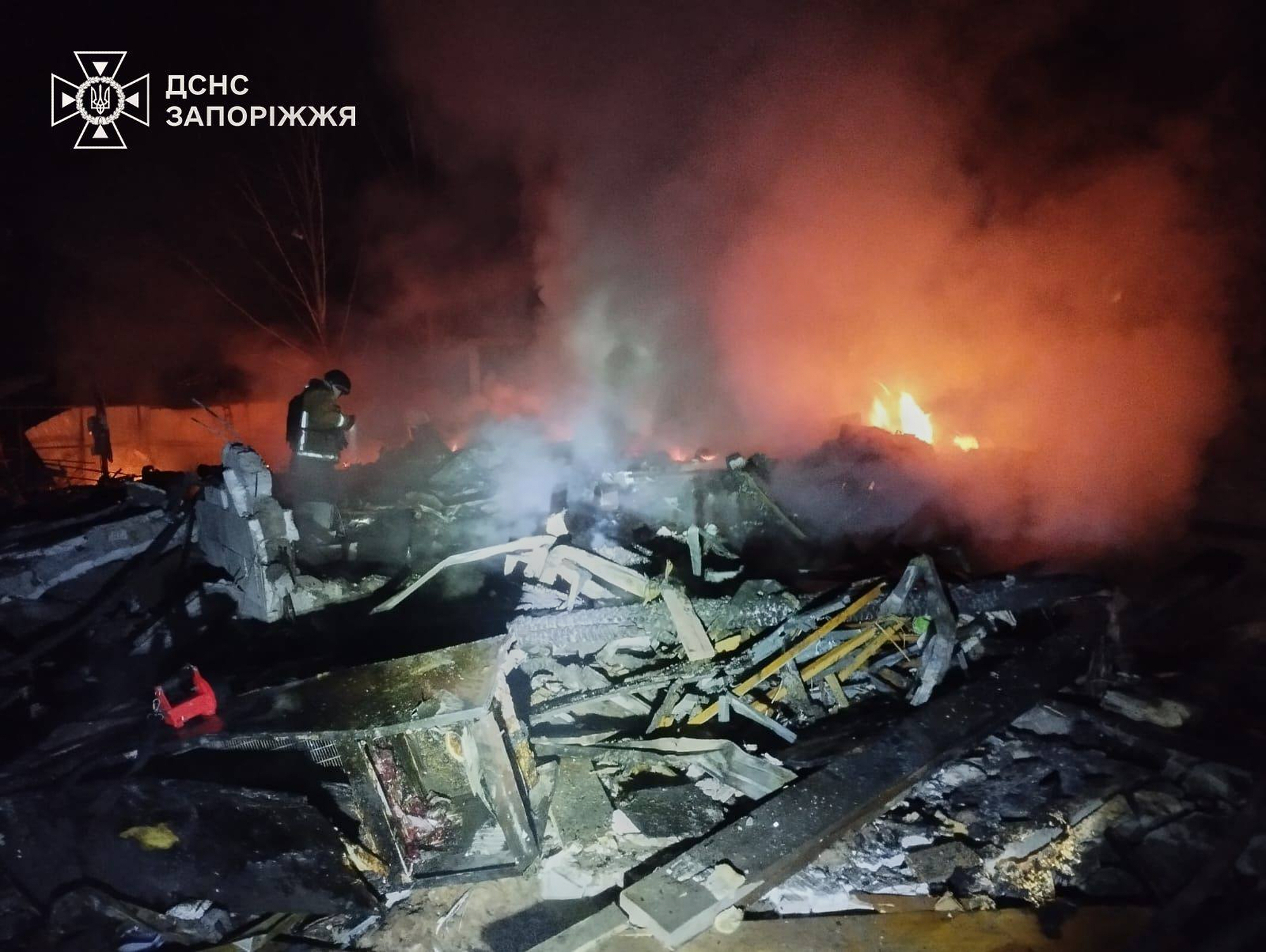 ukraine drones russes au dessus de zaporizhzhia 4 blesses dont un enfant