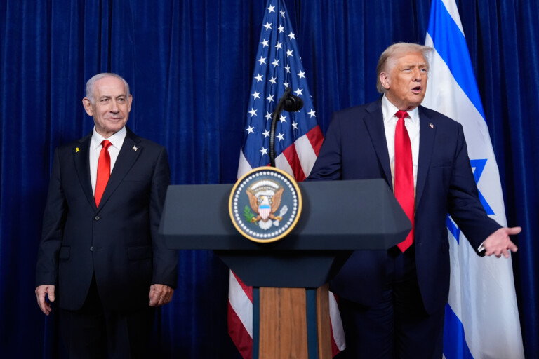 moyen orient trump apres sa rencontre avec netanyahu des progres considerables a gaza