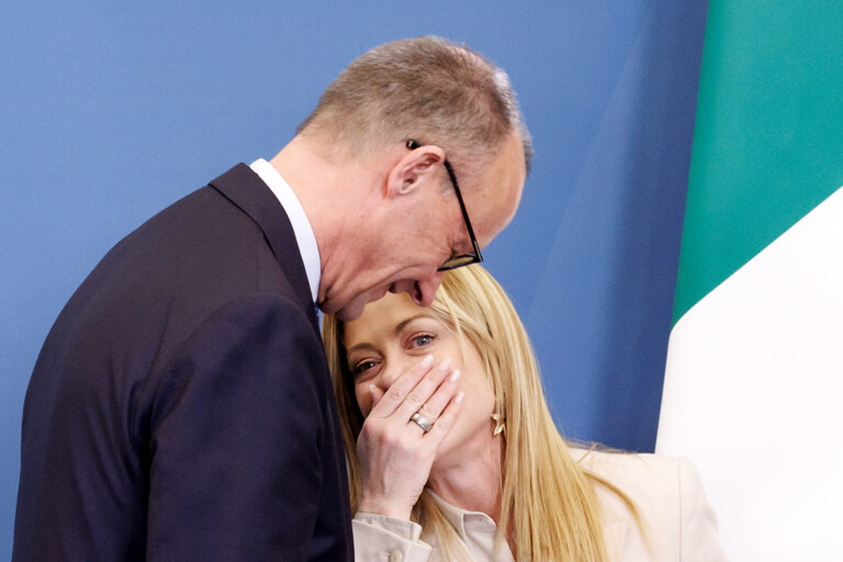 meloni il existe actuellement un moteur italo allemand mais cela ne se fait pas au detriment des autres