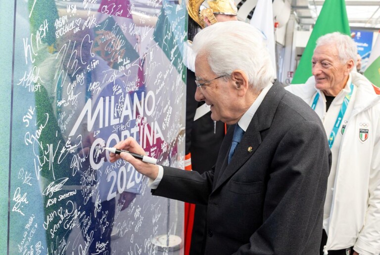 milan cortina mattarella signe la fresque de la treve olympique