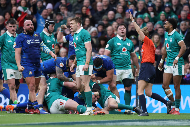 six nations litalie se bat mais lirlande simpose 20 13 a dublin