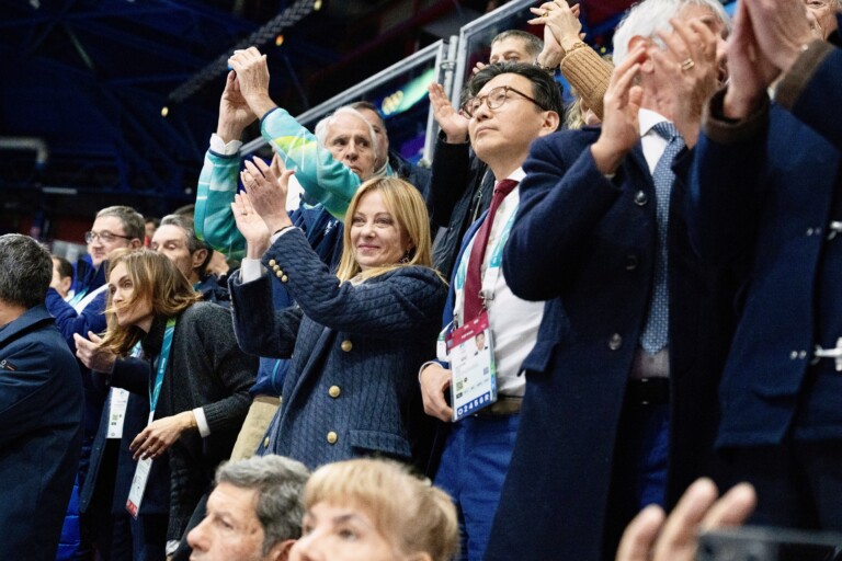 milan cortina meloni les jeux olympiques laissent une impression durable de lextraordinaire italie